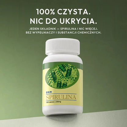 Dodaj ciału naturalnej, zielonej energii ze spiruliny